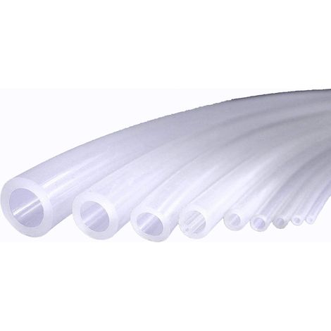 Tuyau flexible en silicone et PVC pour eau ou air 1-50 m (1/4)