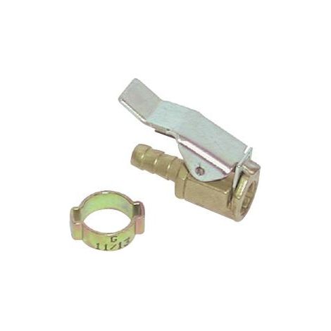 Punta de válvula grande para coche y bicicleta de montaña para tubo de 6 mm