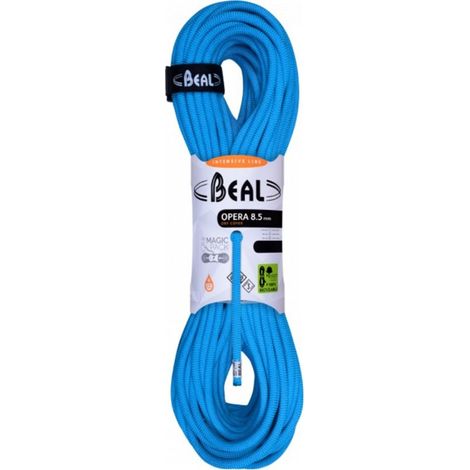 Cuerda opera unicore 8,5 mm 70 m cubierta seca - azul BEAL (1/2)