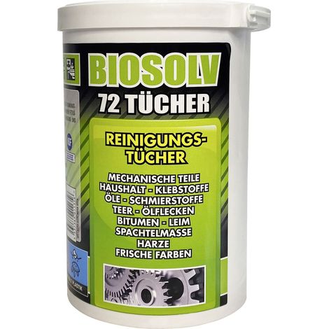 Actalys Mehrzweckreinigungstücher Biosolv 72 Tücher WerkstattausrÃƒÂ¼stung-ZubehÃƒÂ¶r