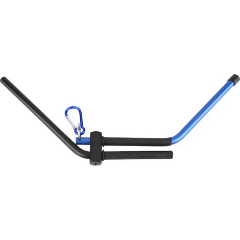 Support pour arc récurvé en alliage d'aluminium pliable, support de rangement pour longbow bleu (1/5)