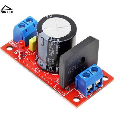 Carte d'alimentation simple AC-DC 8A pour amplificateur audio avec redresseur et filtre (1/4)