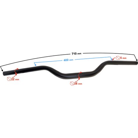 Manubrio per ciclomotore FR 2 (1/2)