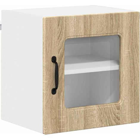 Meuble mural de cuisine,Armoire de cuisine avec porte Chêne Sonoma 40 x 31 x 40 cm CFW80909 (1/5)