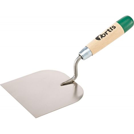 Paleta de yeso de acero inoxidable FORTIS de 120 mm
