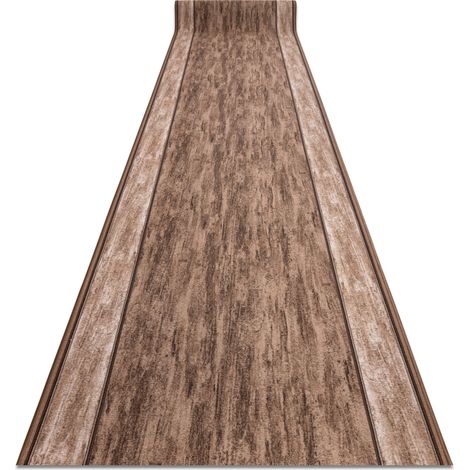Läufer Antirutsch RAMA braun 100cm brown 100x350 cm
