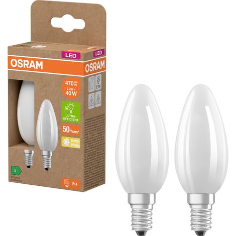 OSRAM 4099854253805 LED EEK A (A - G) E14 Kerzenform 2.2 W = 40 W Warmweiß (Ø x H) 35 mm x 35 mm 2 (1/5)