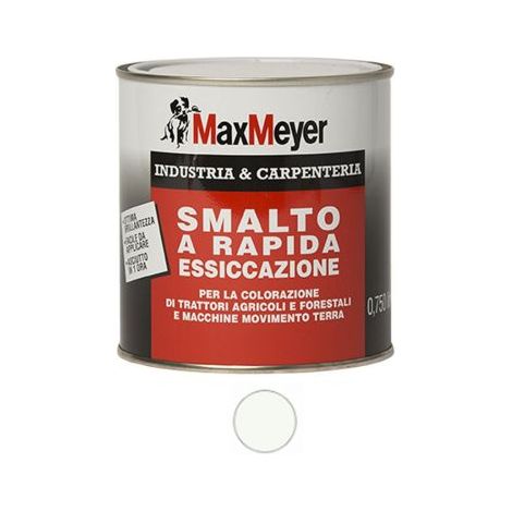 SMALTO RAPIDA ESSICCAZIONE MAX MEYER LT. 0,75 Bianco Opaco