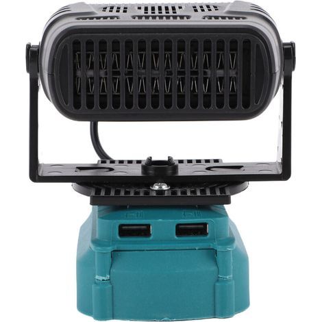 Souffleur portable 200 W – 2 réglages de température, silencieux, 2 ports USB, compatible batteries lithium-ion – Modèle BL1850 (1/5)