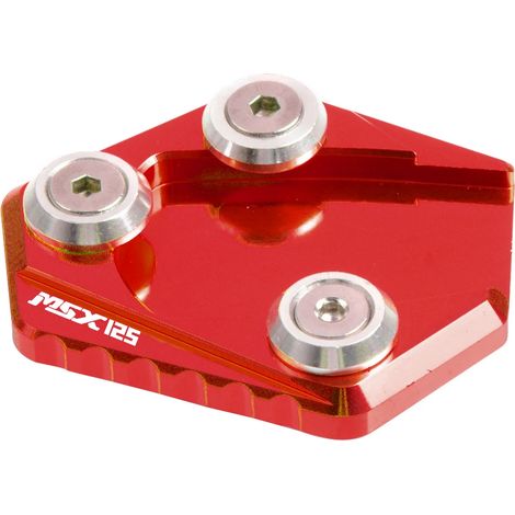 (Logo MSx125) 2024 Béquille latérale de moto, extension et support compatibles avec HONDA Grom MSX 125 MSX125 2013-2022 2021 2020 2019 maxpower (1/4)