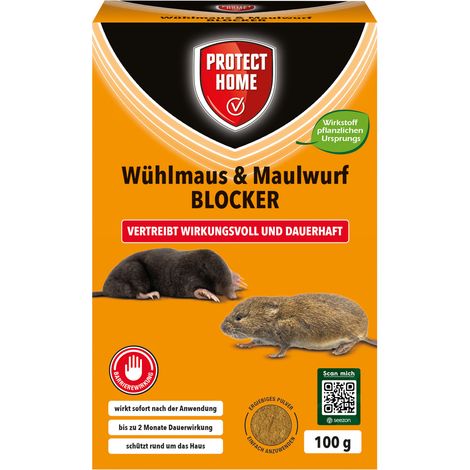 Protect Home Wühlmaus & Maulwurf Blocker 100 g Vergrämungsmittel (1/5)