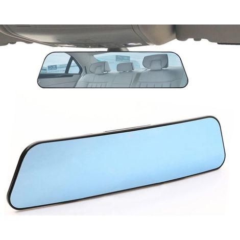 Rétroviseur intérieur, rétroviseur anti-éblouissement, rétroviseur panoramique convexe grand angle sur une voiture (280 x 72 mm) (1/5)