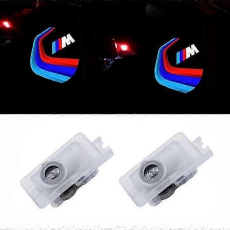 Lot de 2 projecteurs d'ambiance compatibles avec les portières BMW Série 8, Série 3, X7/G20/G21/M4/Z4. (1/5)
