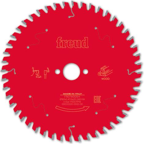 Freud Z48 165x20mm Querschnittsägeblatt für Holz (1/2)
