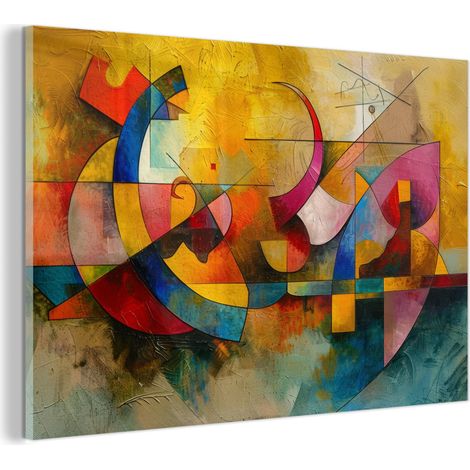 TABLEAU EN PLEXIGLAS Art - Abstrait - Moderne Tableau Décoration Murale 60x40 (1/5)