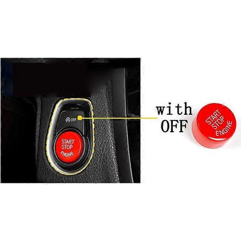 Cache de bouton de démarrage/arrêt moteur pour BMW Série F 1 2 3 4 5 6 7X1X3X4X5X6 F20 F21 F30 F31 F10 F11 F01 (1/5)