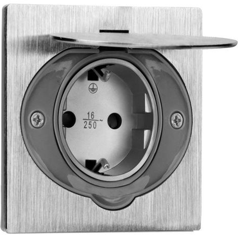 Unterputzsteckdose 1x250V OR-AE-1397(GS) Schuko