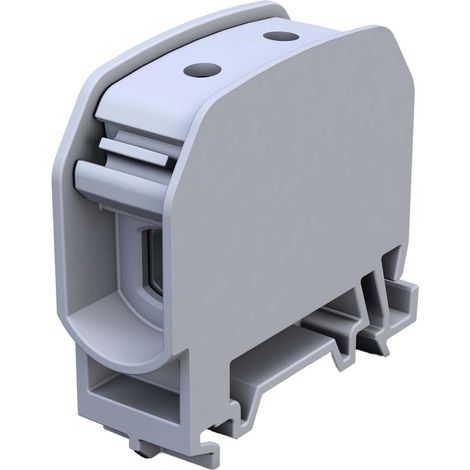 Conector de carril roscado STB 16 Al/Cu 87110 SIMBLOCK, gris