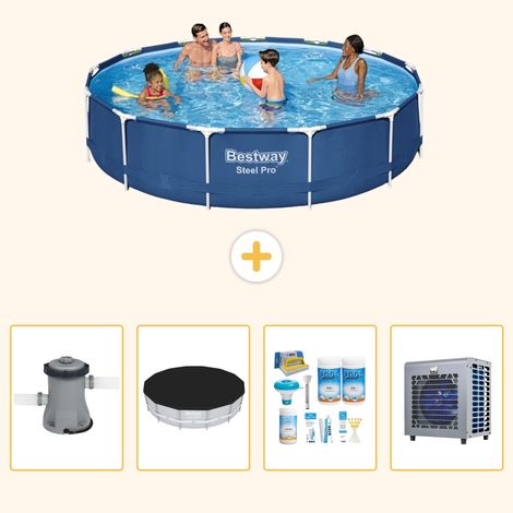 Bestway Bestway Steel Pro Ronde - 396x84 cm - 5-pièces S264 (1/5)