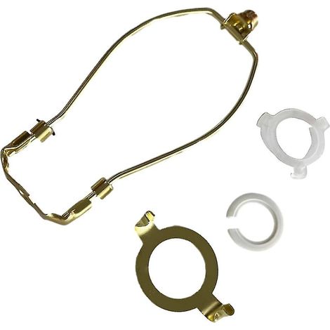 Lampe de table/serrurier amovible avec embout décoratif, élégante et dorée, 20 cm (8 pouces) (1/4)