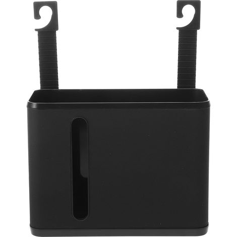 Car Backrest Organizer with Tissue Box and Integrated Trash (1/5)
