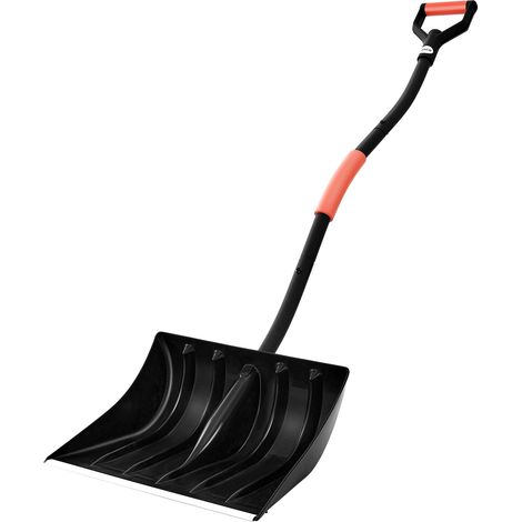VEVOR Pala da Neve per Vialetto, Larga 42 cm con Manico a D e Lama in Alluminio con Grande Capacita, Strumento Leggero per la Rimozione della Neve per Giardino, Auto, Campeggio allAperto (1/5)