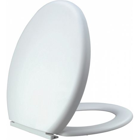 Siamp-Cedap – Abattant adulte pour WC Vallauris Premium – Fixation rapide – Matériau résistant – Pour usage intensif
