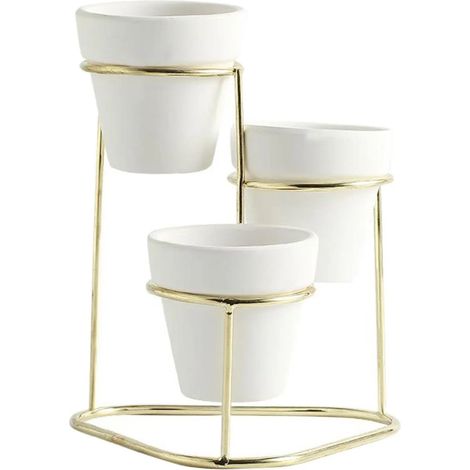 Pot de fleurs léger avec arrosage automatique, durable, pour couleur N (1/5)