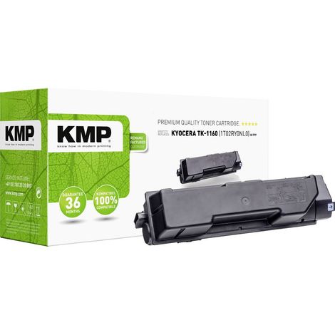 KMP Toner remplace Kyocera TK-1160 compatible noir 8200 pages K-T77