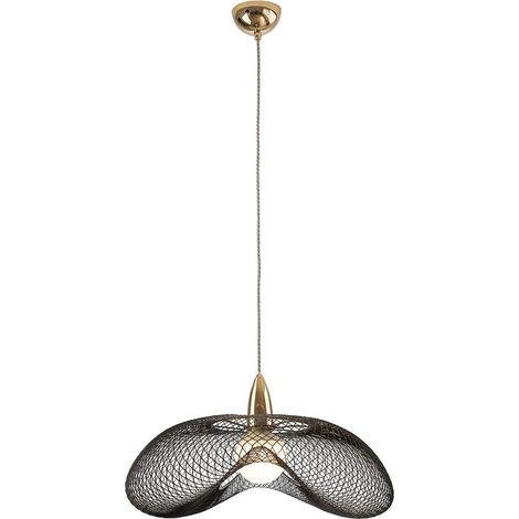 LAMPARA 1L FORMA ORO/NEGRO (1/5)