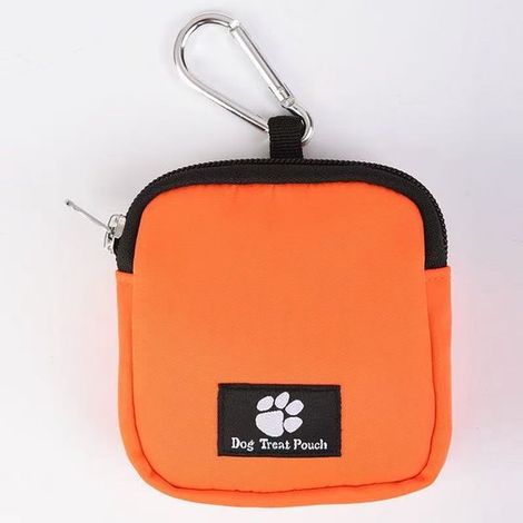 Sac banane pour l'éducation canine en extérieur, avec porte-sacs à déjections, bleu (1/4)