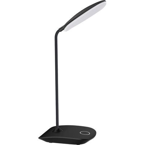 Lampe de bureau LED Col cygne flexible 3 niveaux luminosité Fonctionne avec piles Contrôle tactile Compact et Pour do 5 W (1/4)