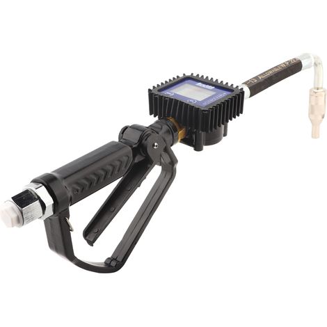 Pistolet de remplissage numérique avec débitmètre pour carburant, huile et lubrifiant, buse de distribution précise, 1 pièce, compteur de flux intégré, usage professionnel (1/5)