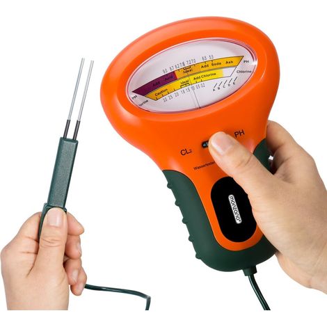 Electric water tester for ph chlorine 18x12x5cm (1/5)