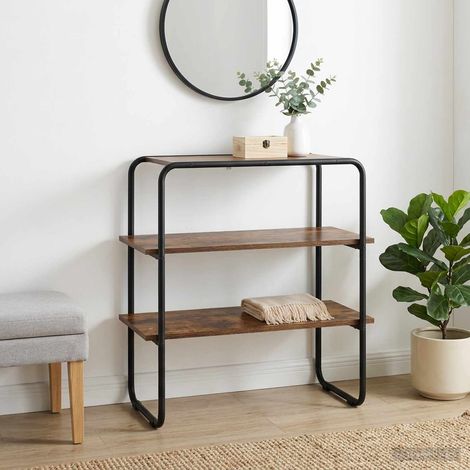 Teenpull – Konsolentisch Geräucherte Eiche 80 x 41 x 75 cm Holzwerkstoff (1/5)