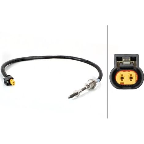 Capteur, température des gaz Hella 6PT 014 494-581 MERCEDES-BENZ 0051531728
