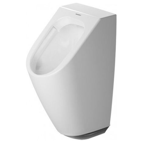 Duravit ME by Starck urinoir sans jante, avec HygieneGlaze, avec fly, urinoir électronique pour raccordement à la batterie, avec contrôleur - 2809312007