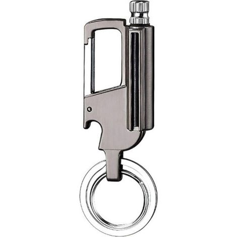 Allumette Permanente - Métal Zinc - 96 x 29 x 18 mm - Étanche Ouvre-Bouteille Intégré - Pour Allumage Barbecue Extérieur - Lot de 2 (1/4)