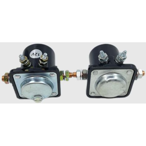 Interrupteur de démarreur magnétique pour moteur, démarreur magnétique automobile SW-3, relais normalement ouvert à quatre broches, 24 V 200 A. (1/4)