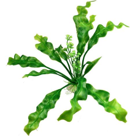 Plante 20 Cm Plante Artificielle Pour Aquarium Fausses Plantes En Plastique Col.vert (1/3)