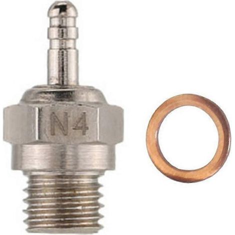 Pour moteur de camion RC HSP 70117 1:101/8, bougie de préchauffage N4 (1/4)