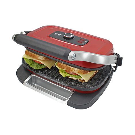 TM Electron Grill Rojo 35 x 25 cm 1300 W (1/5)