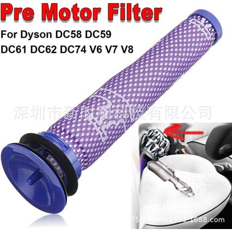 Compatible with the pre-filters of Dyson DC58/V6/V7/V8 vacuum cleaners. Spare parts and replacement filters for Dyson vacuum cleaners. (1/5)