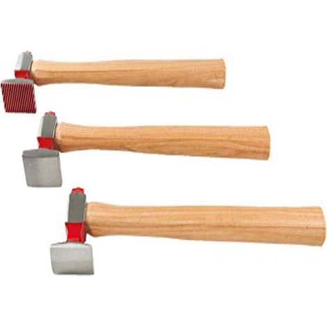 KS Tools 140.2200 Serie martello per spianare carrozzerie, 3 pz