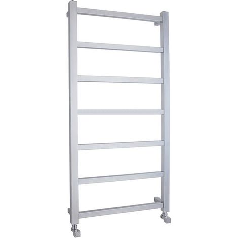 Milano Select Chrome Ladder Style Heated Towel Rail Radiator - 1200mm x 600mm (1/3)