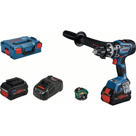 Bosch Professional Bosch Akku-Schlagbohrschrauber GSB 18V-150 C, incl. 2x Akku ProCORE 8 Ah, Ladegerät, Zubehör, L-BOXX mit Einlage (1/10)