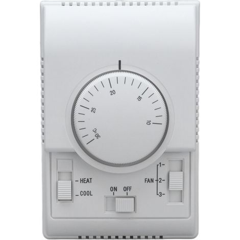 Termostato mecánico de aire acondicionado central de 2 vías, interruptor de control, Aire acondicionado 110‑220V (1/4)