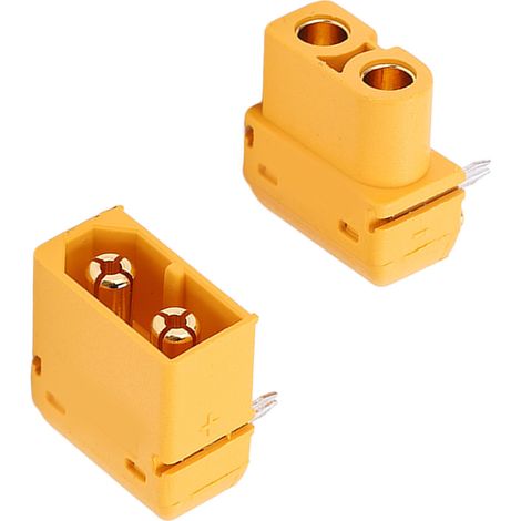 XT60PW-Stecker: robustes Material, einfaches Design, benutzerfreundlich, Stecker/Buchse für funkgesteuerte Automodelle (1/5)
