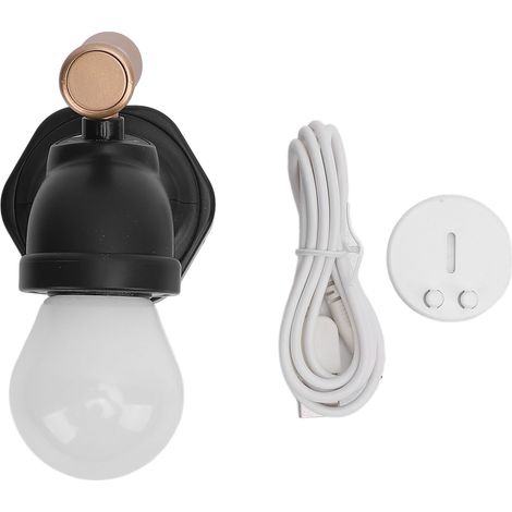 Veilleuse LED Capteur Intelligent Rechargeable USB Design Robinet Original Lumière Chaude Douce pour Placard et Chevet Moderne (1/5)