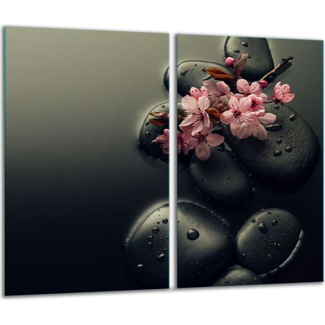 Tagliere in vetro 2x 30x52 nero (1/5)
